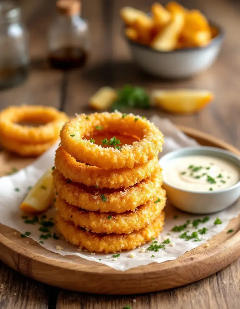 Best Air Fryer Onion Rings – Extra Crispy and Golden