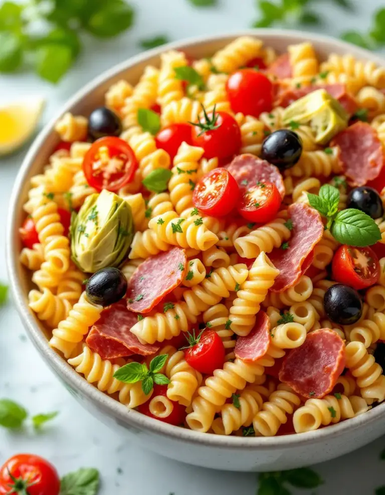 Best Antipasto Pasta Salad – A Flavor-Packed Side Dish