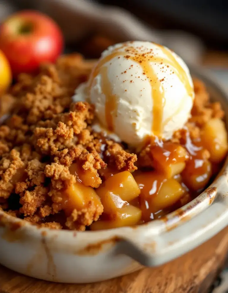 Best Apple Crisp Recipe with a Buttery Crunch Topping
