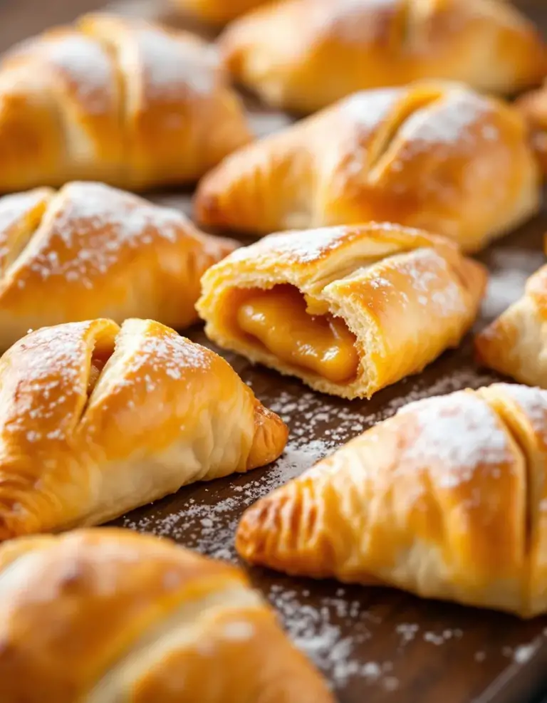 Easy Apple Turnovers with Flaky Puff Pastry