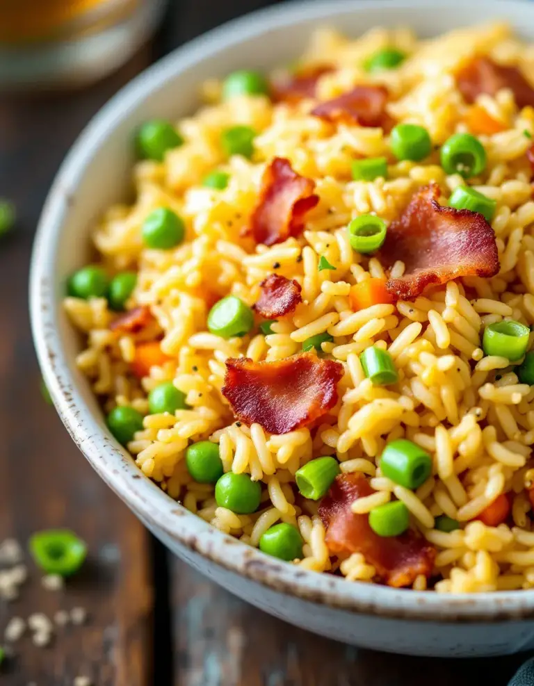 Easy Bacon Fried Rice – Quick and Flavorful Weeknight Meal