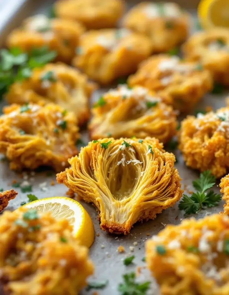 Easy Baked Artichoke Hearts – Crispy and Delicious