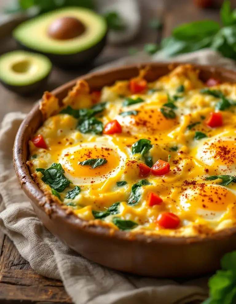 Easy Baked Cottage Cheese Eggs – High-Protein Breakfast