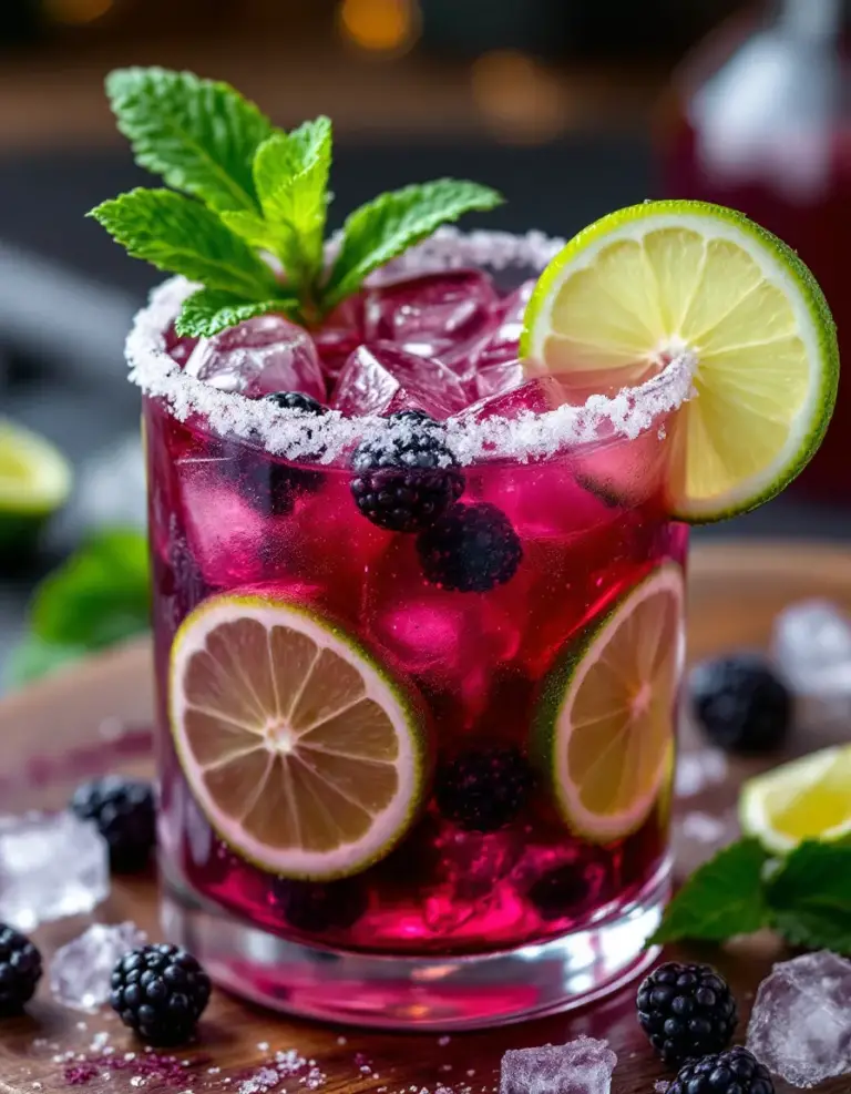 Best Blackberry Margarita Smash – Refreshing & Easy Drink