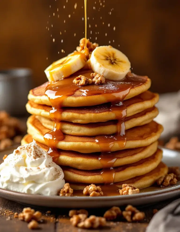 Best Brown Sugar Banana Pancakes – Fluffy and Delicious