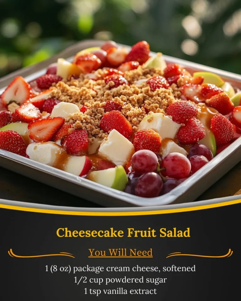 Delicious Cheesecake Fruit Salad Recipe for a Refreshing Dessert