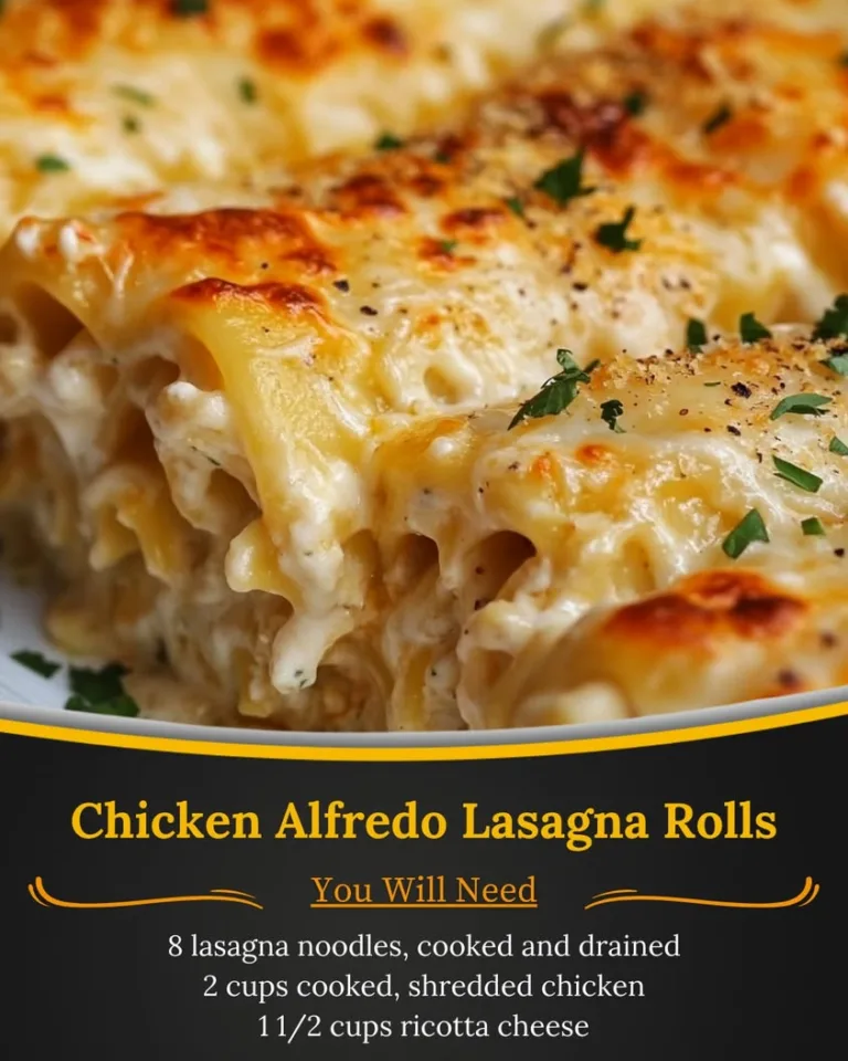 Delicious Chicken Alfredo Lasagna Rolls for Easy Dinner Tonight