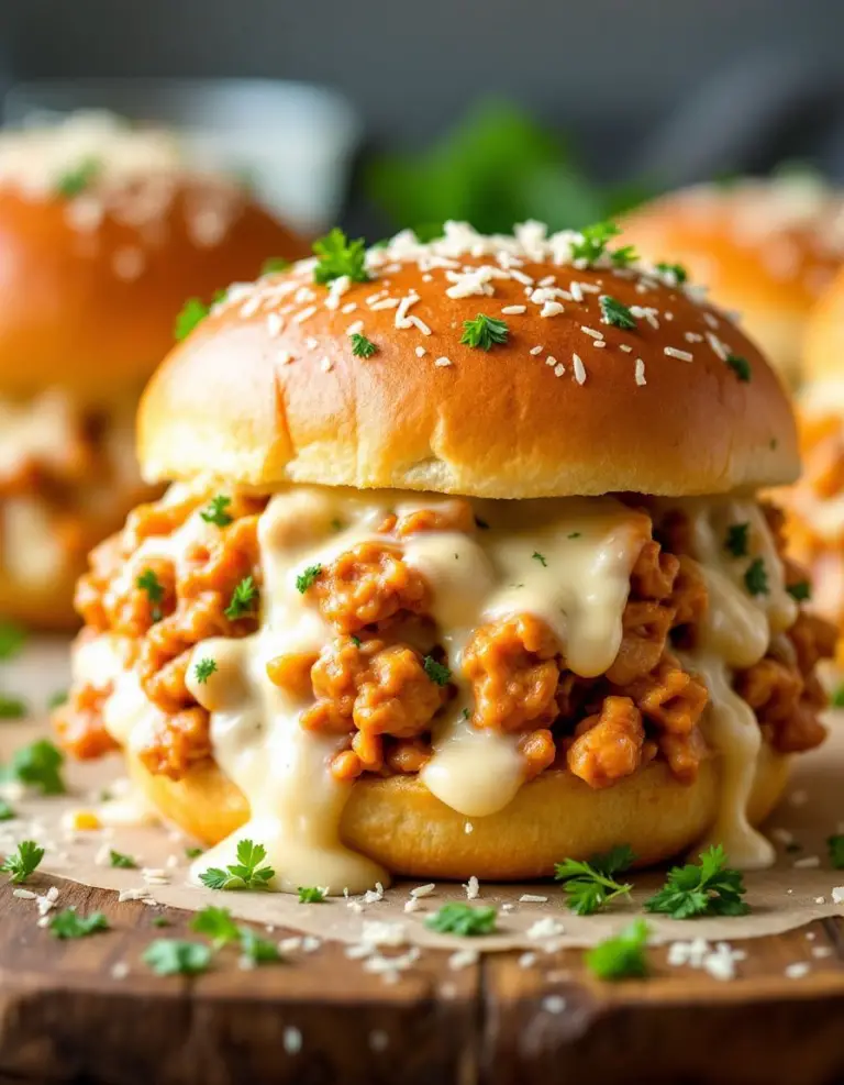 Best Chicken Alfredo Sloppy Joes – Ready in 30 Minutes