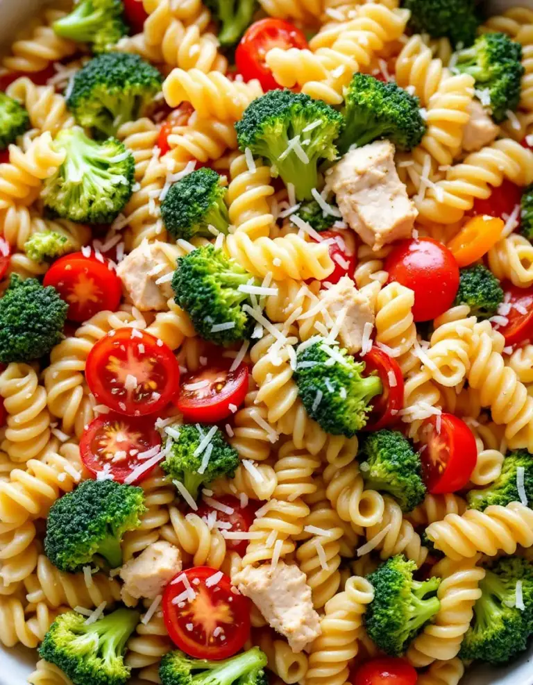 Easy Chicken Broccoli Pasta Salad – Perfect for Picnics