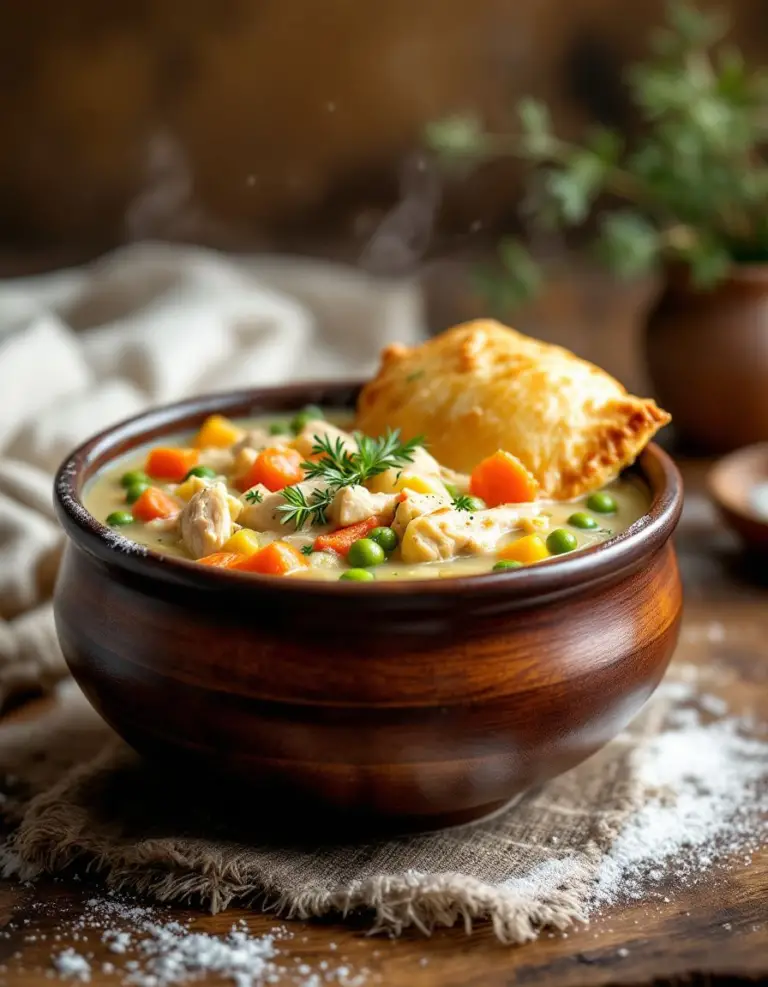 Easy Chicken Pot Pie Soup – Ready in 30 Minutes