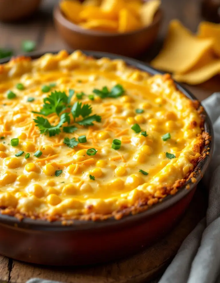 Easy Corn Dip with Cream Cheese – Perfect Party Favorite