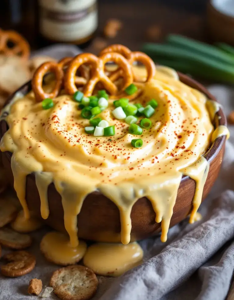 Easy Creamy Beer Cheese Dip – Perfect for Parties