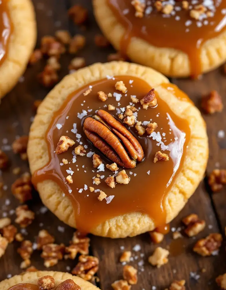 Best Crumbl Pecan Pie Cookies with Sugar Cookie Base