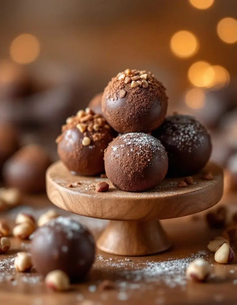 Best Crunchy Chocolate Hazelnut Truffles – No-Bake & Delicious