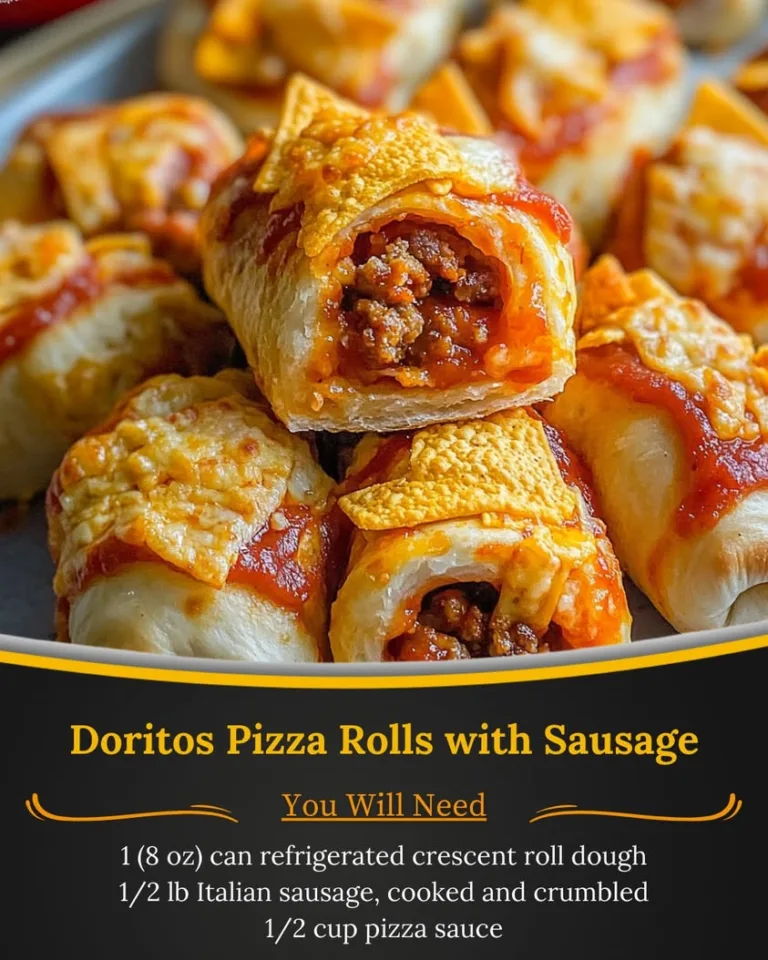 Delicious Doritos Pizza Rolls with Sausage Recipe You’ll Love