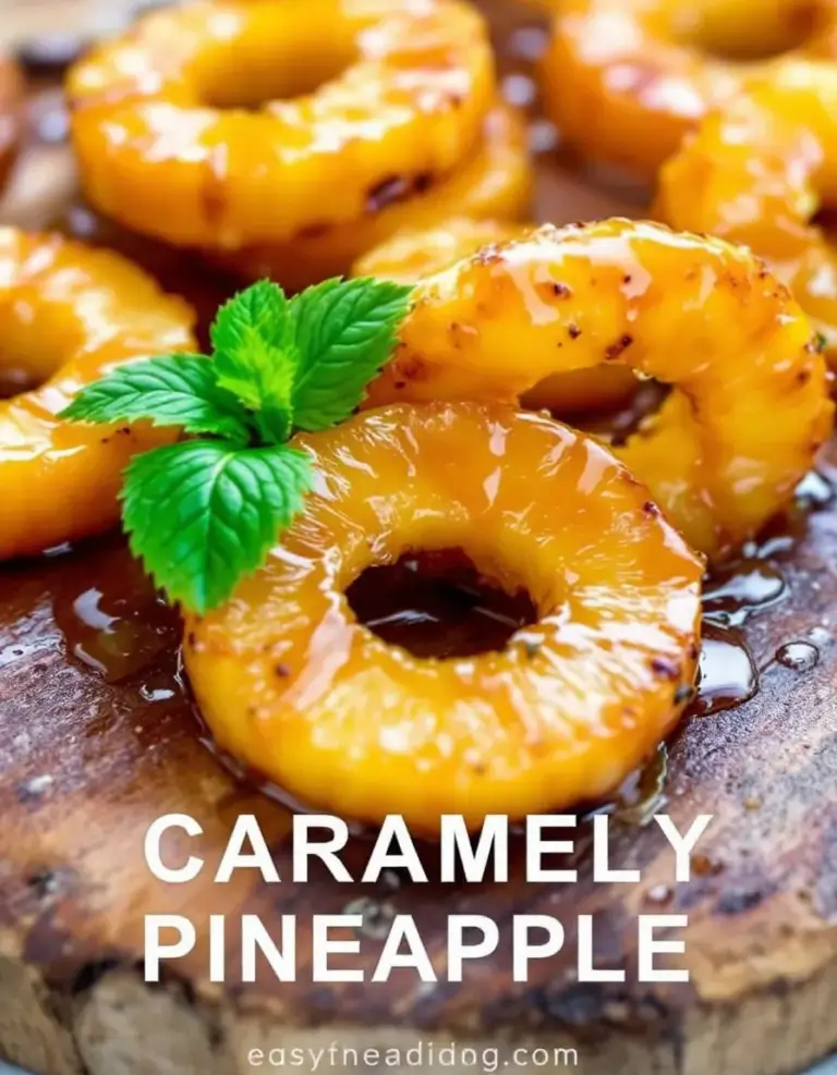 Easy Air Fryer Caramelized Pineapple – Sweet and Juicy