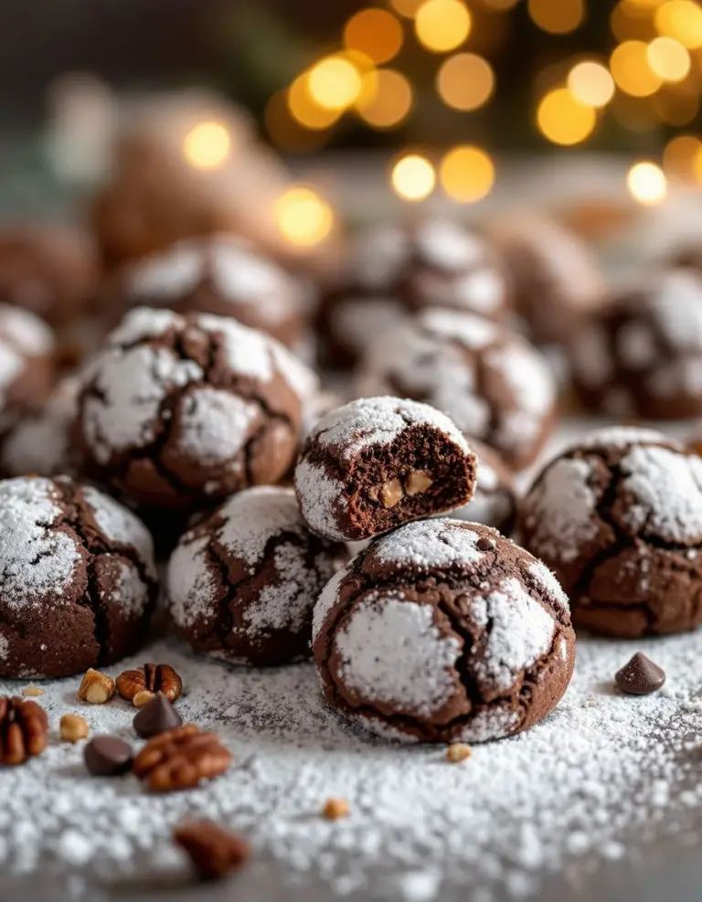 Easy Chocolate Snowball Cookies – Ready in 30 Minutes