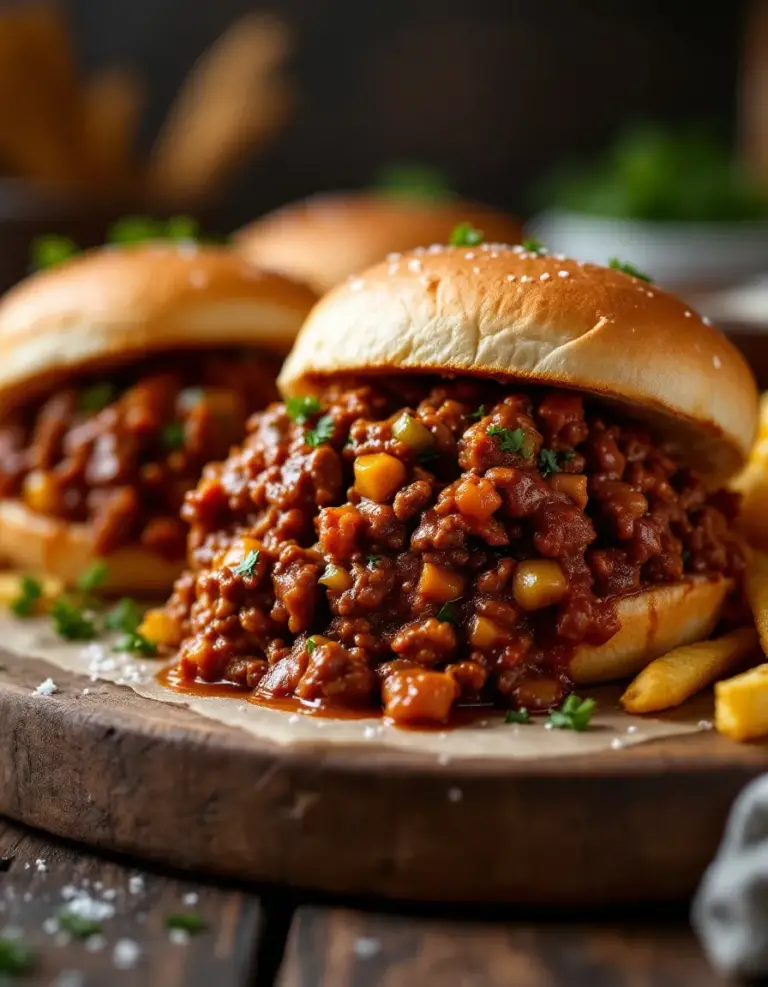Easy Homemade Sloppy Joes – Classic Family Dinner Recipe