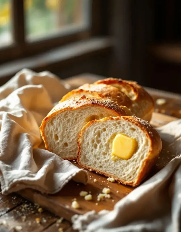Easy Homemade White Bread – Soft, Fluffy, and Perfect
