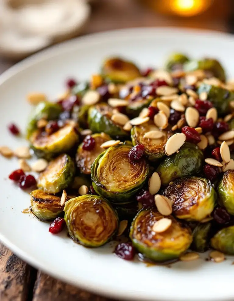 Easy Maple Balsamic Brussels Sprouts – Perfect Side Dish