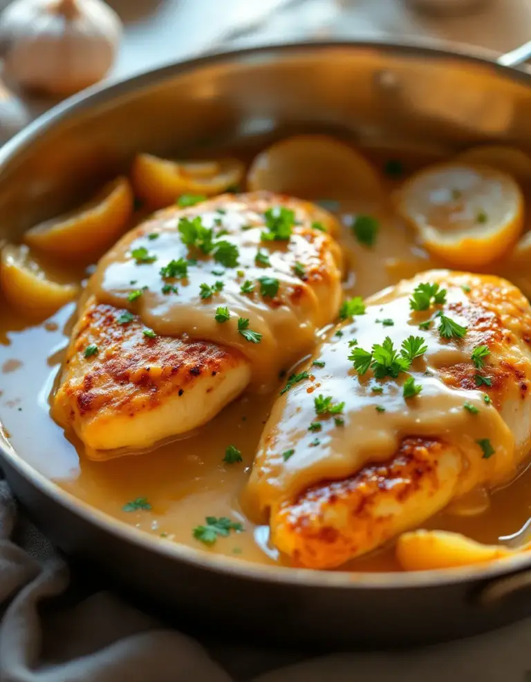 Easy Stovetop Smothered Chicken with Rich Gravy