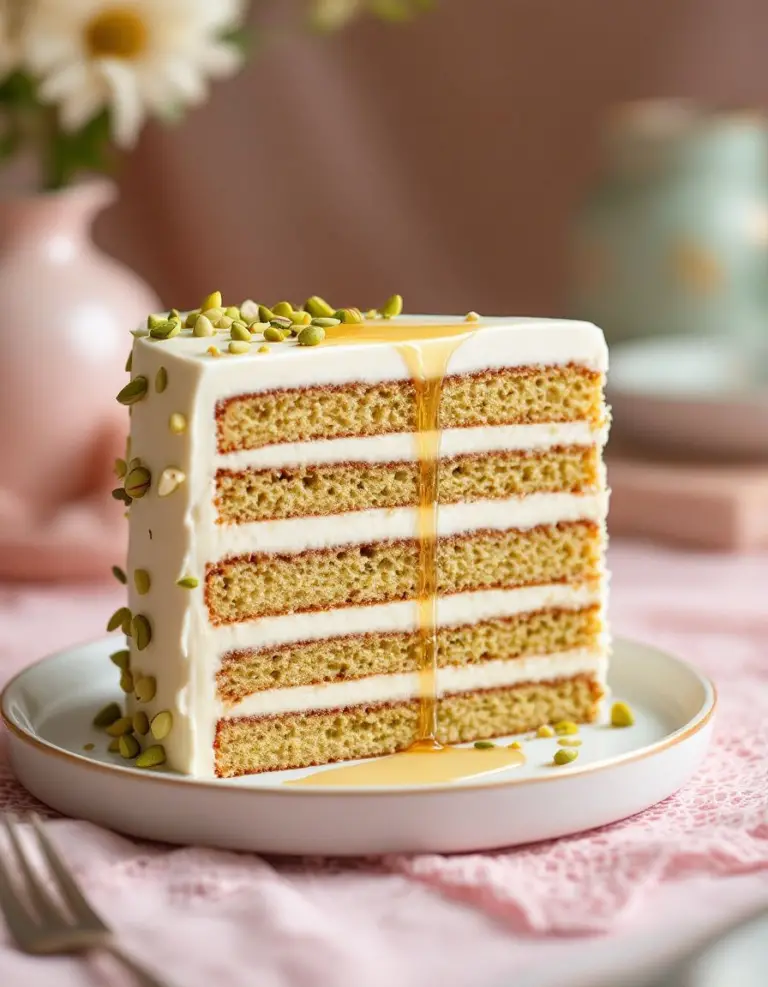 Best Rosewater Pistachio Cake – Perfect for Special Occasions