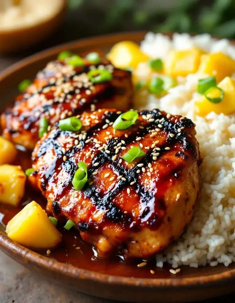 Best Hawaiian Style Teriyaki Chicken – Easy and Delicious
