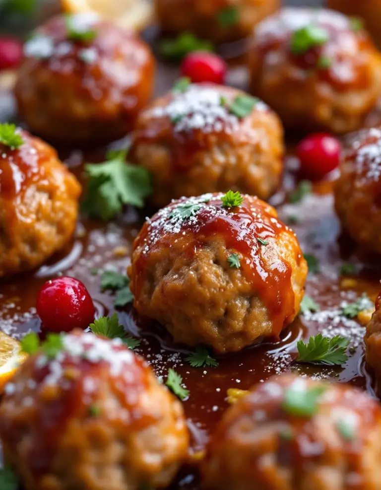 Best Holiday Meatballs with Cranberry Sauce – Ready in 30 Minutes