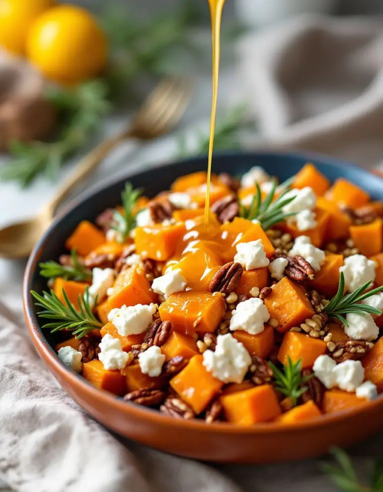 Best Honey-Pecan Sweet Potato Goat Cheese Delight Recipe