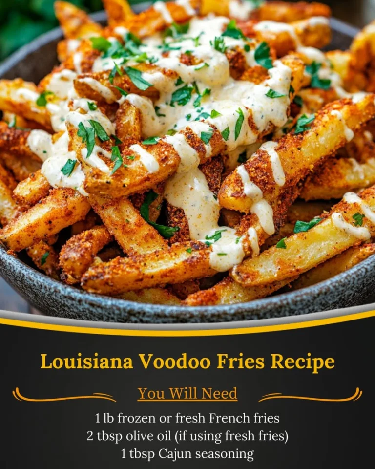 Irresistible Louisiana Voodoo Fries: A Spicy Delight Recipe