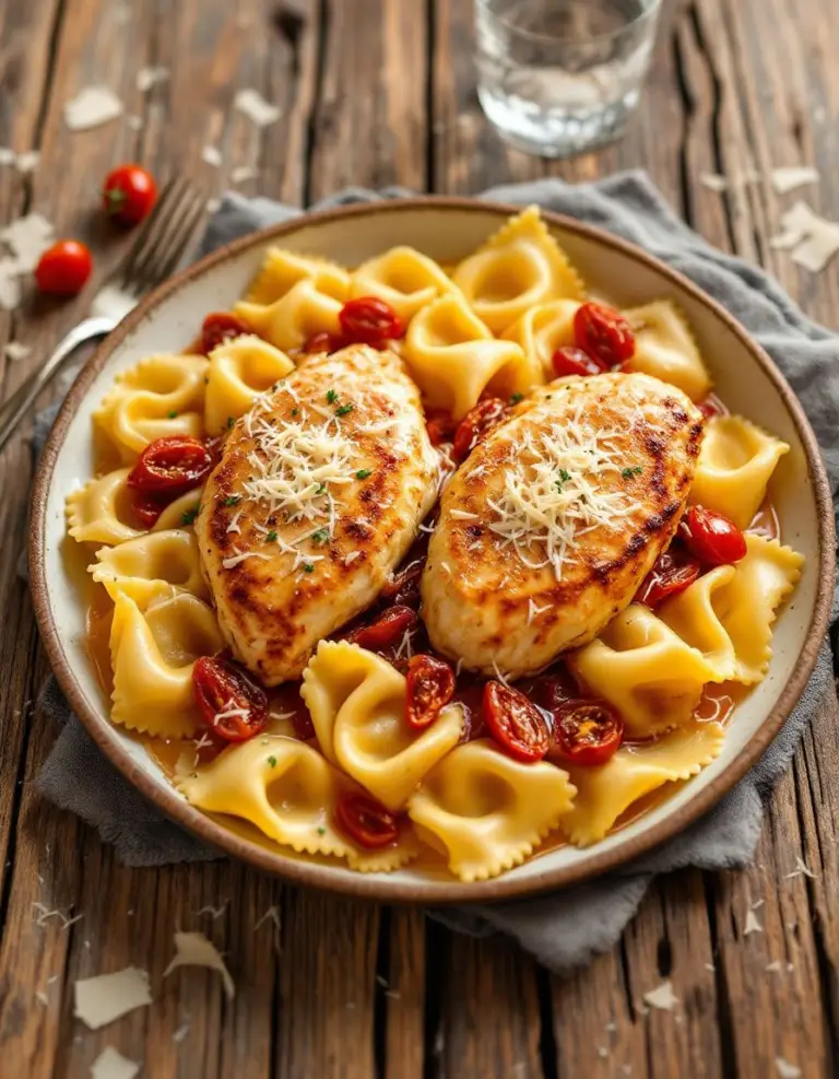 Marry Me Chicken and Ravioli – Best Creamy Dish in 30 Minutes
