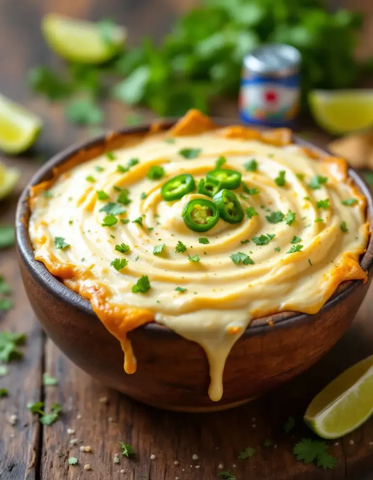 Easy Mexican White Cheese Dip – Creamy & Delicious