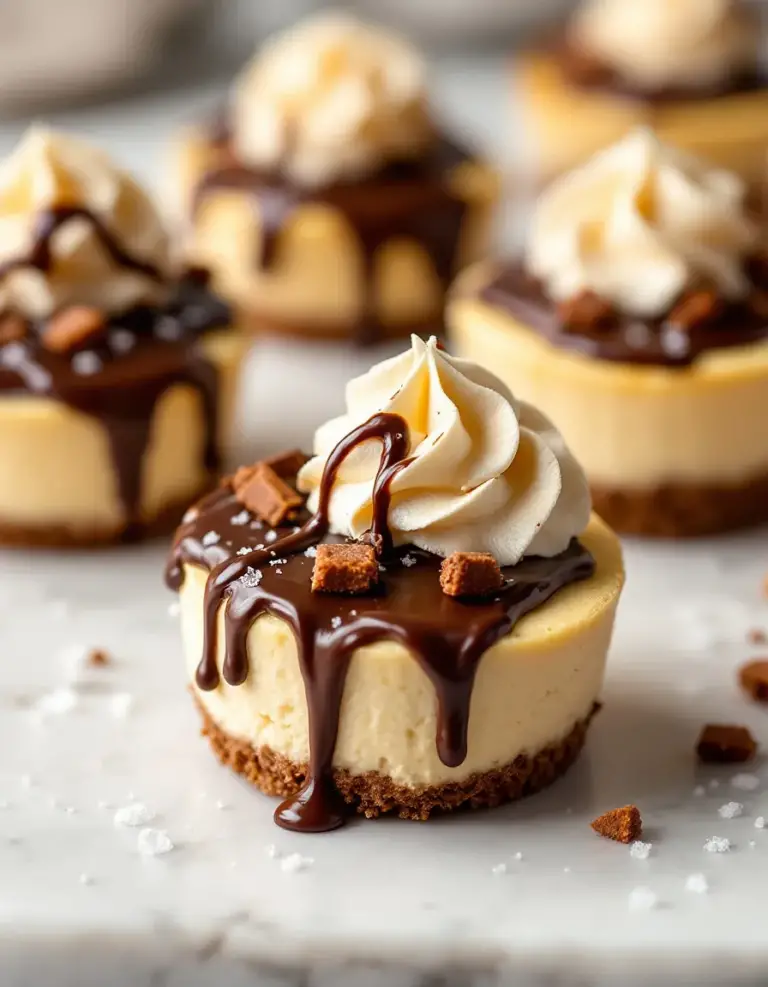 Easy Mini No-Bake Kit Kat Cheesecakes – Creamy & Crunchy