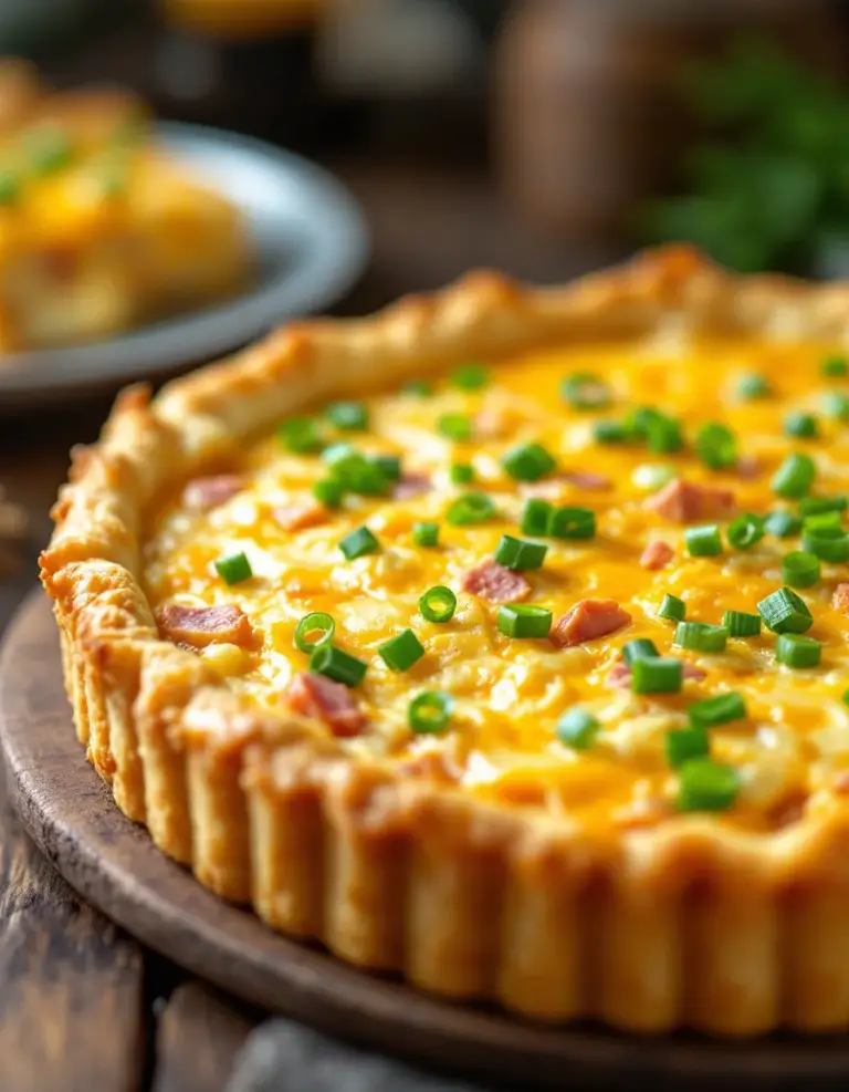 Best Mississippi Sin Quiche – Creamy, Cheesy & Delicious