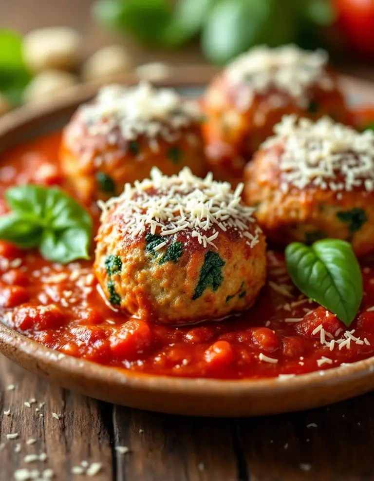 Best Mozzarella-Stuffed Spinach Meatballs – Juicy & Ready Fast