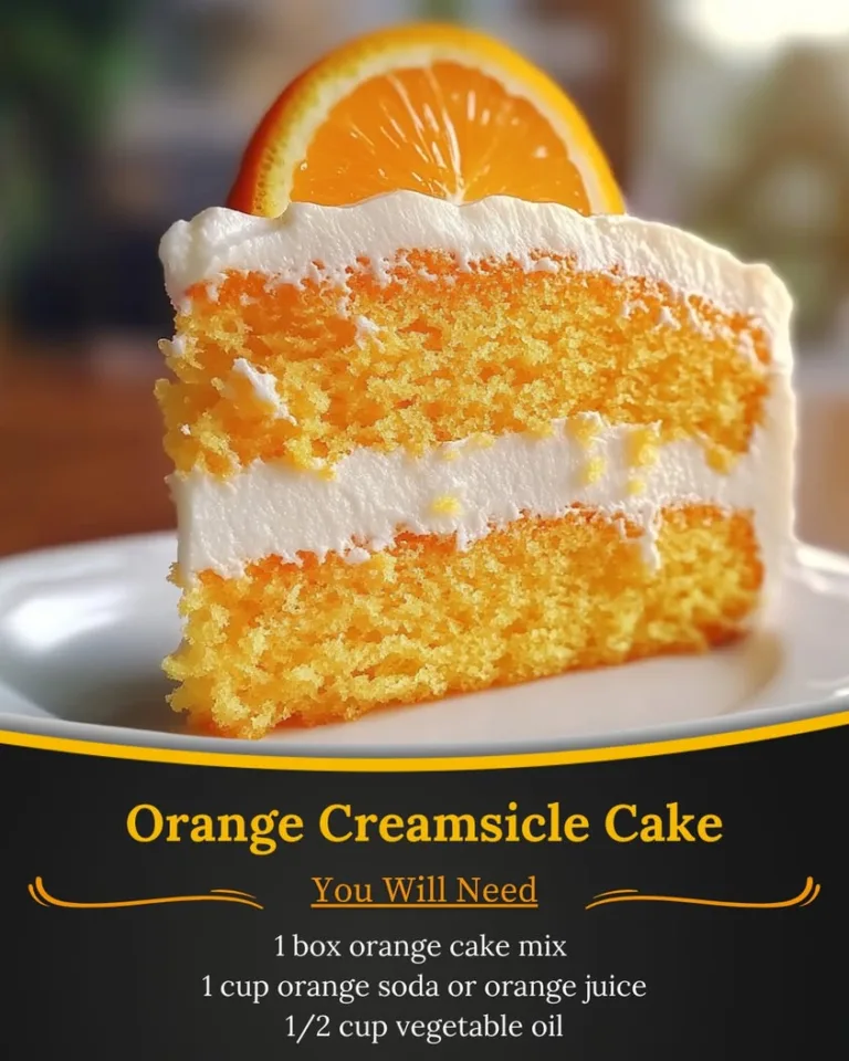 Delicious Orange Creamsicle Cake Recipe for Summer Celebrations