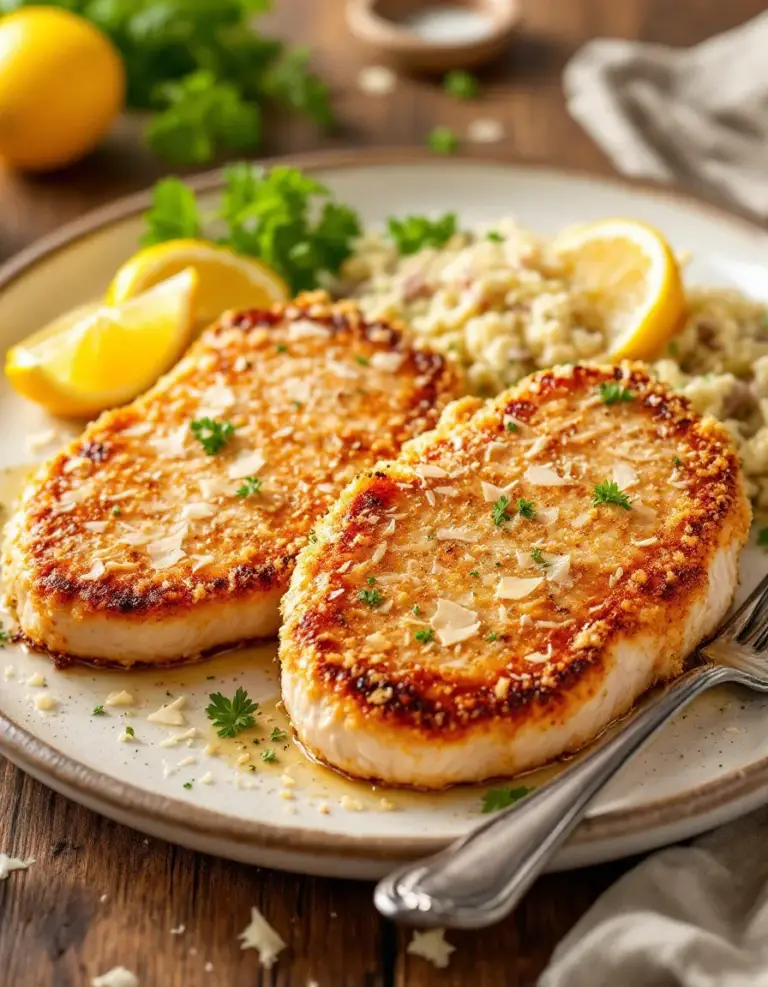 Easy Parmesan Crusted Pork Chops – Crispy and Juicy