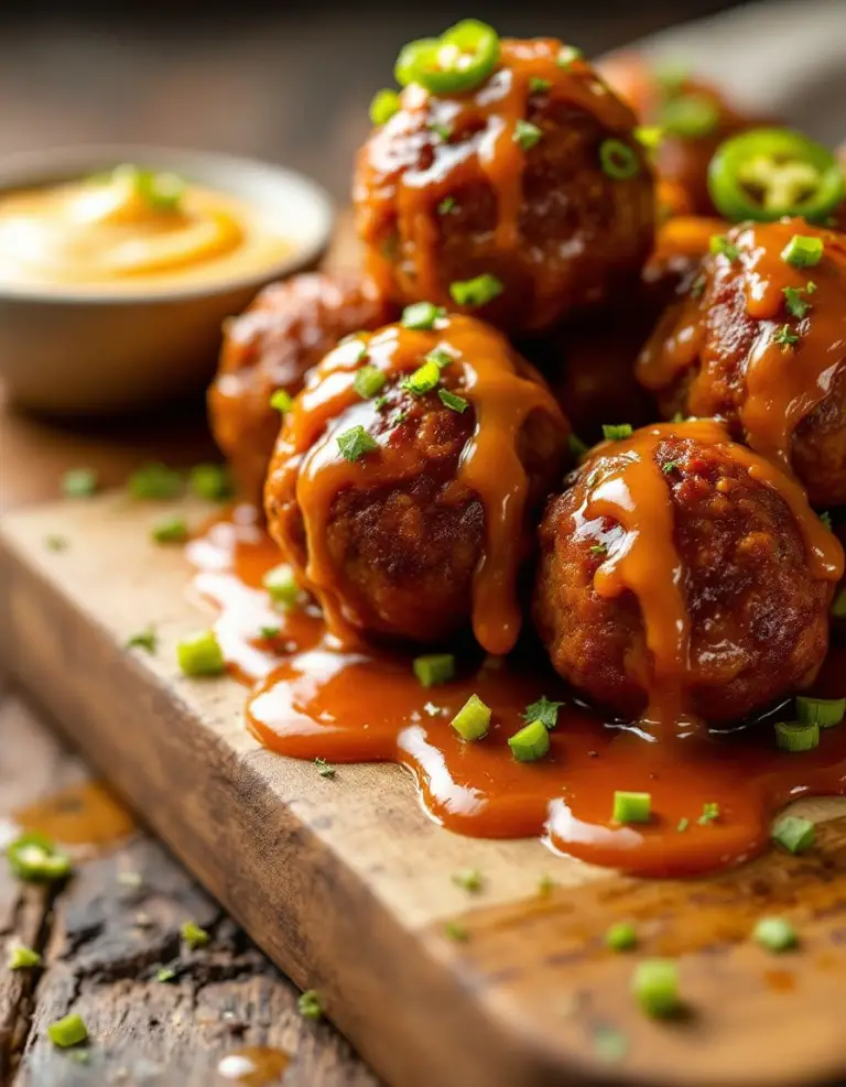 Best Pumpkin BBQ Jalapeño Meatballs – Sweet & Spicy in 30 Mins