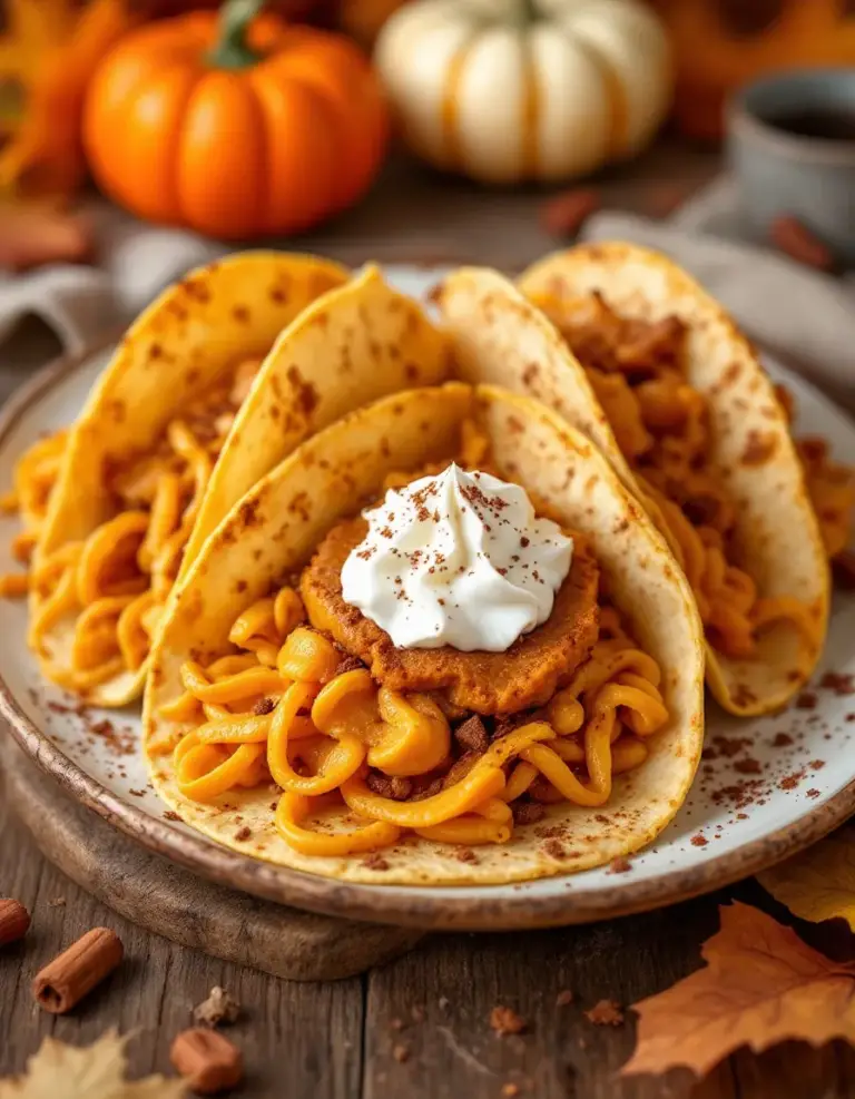 Easy Pumpkin Pie Tacos – Perfect for Fall Desserts
