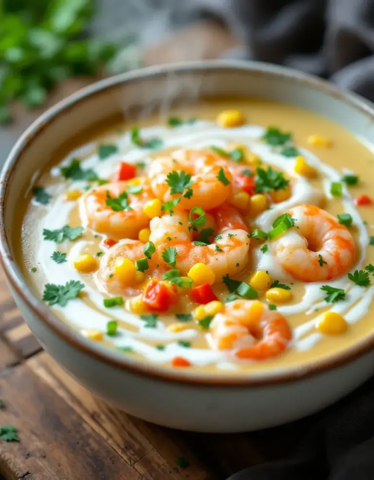Best Shrimp and Corn Bisque – Creamy and Flavorful