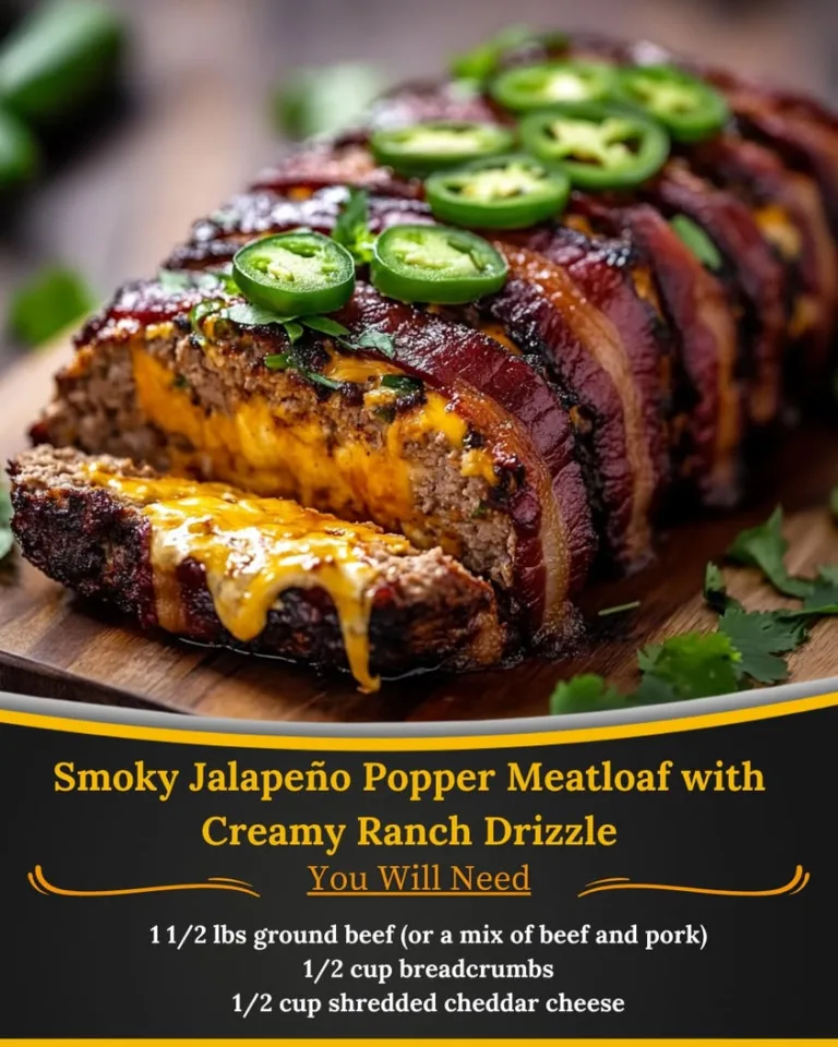 Elevate Dinner with Smoky Jalapeño Popper Meatloaf Recipe
