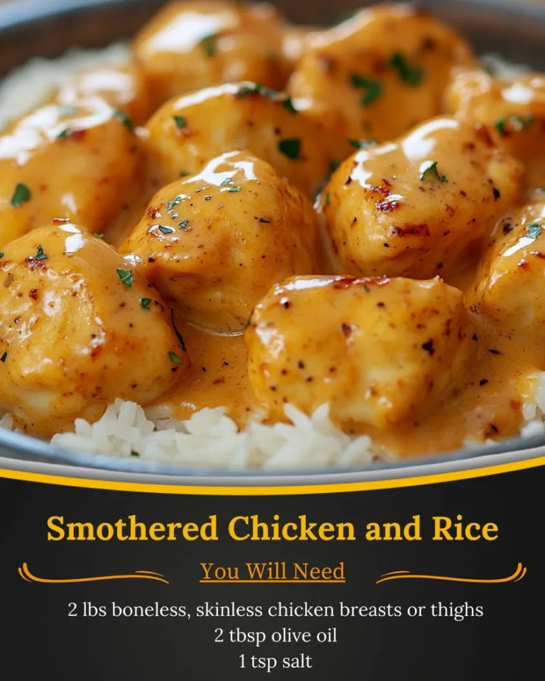 Delicious Smothered Chicken and Rice for Comforting Dinners