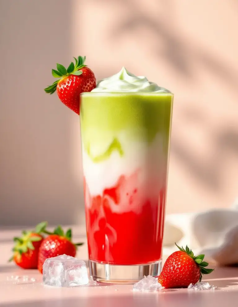 Best Starbucks Strawberry Matcha Recipe to Make at Home