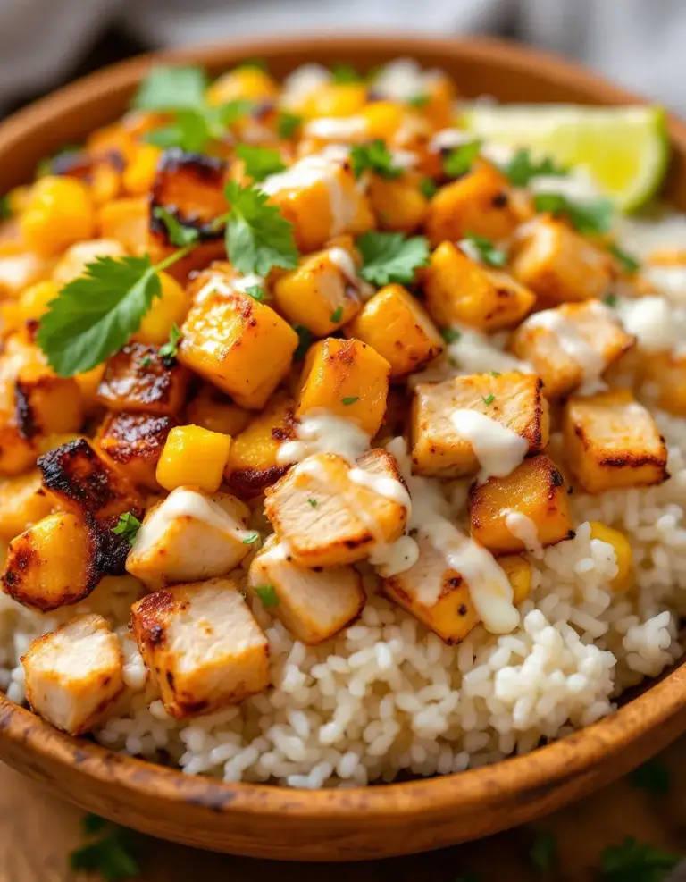 Easy Street Corn Chicken Rice Bowl – Full of Flavor