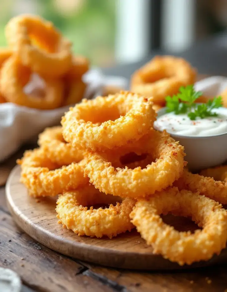 Best Pinterest Air Fryer Onion Rings – Crispy & Delicious