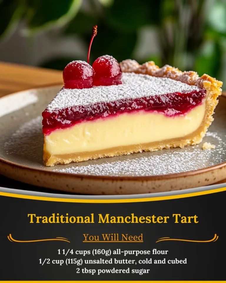 Deliciously Classic Manchester Tart Recipe: A Culinary Treasure