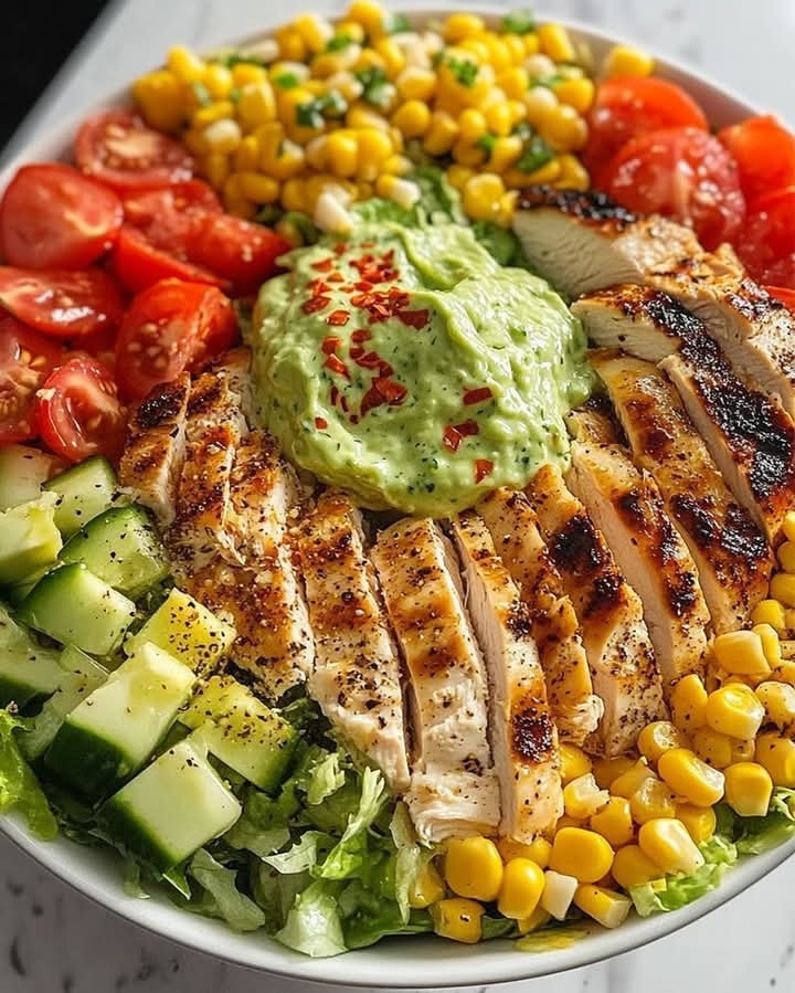 grilled-chicken-avocado-salad-bowl