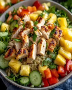 hawaiian-chicken-salad-quinoa-pineapple
