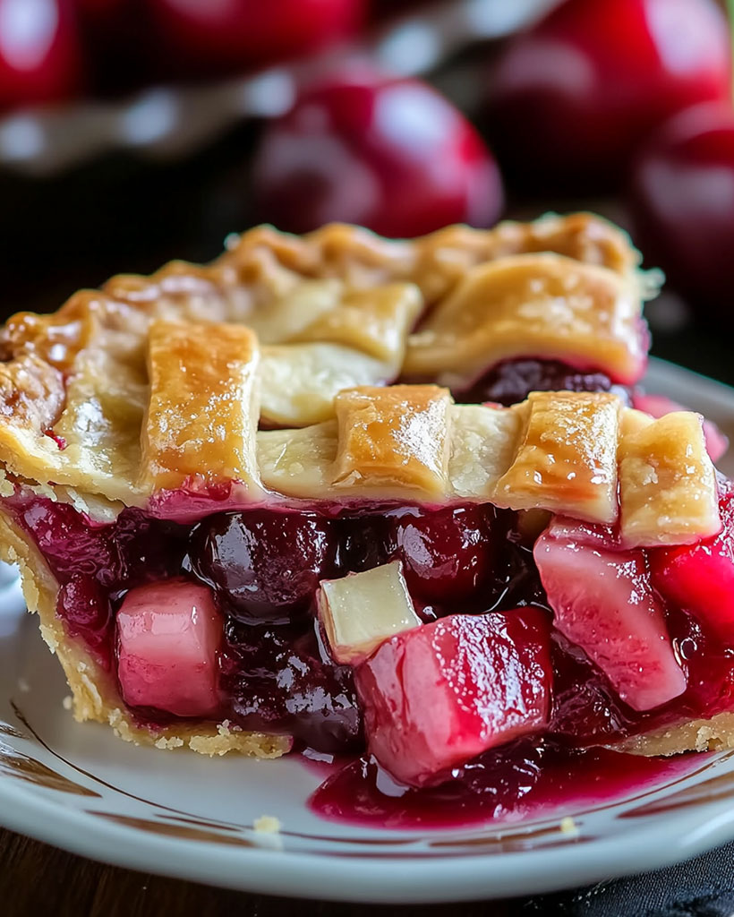 homemade-cherry-rhubarb-pie