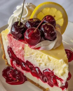 cherry-lemon-cheesecake-recipe